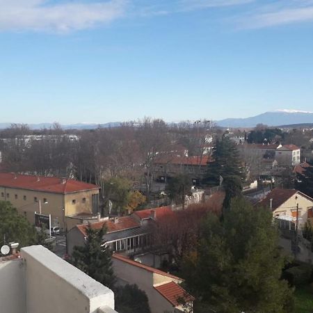 Agreable Appartement 4 Pieces, Vue Mont Ventoux, Proche Remparts Avignon Buitenkant foto
