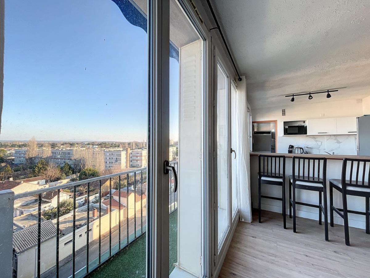 Agreable Appartement 4 Pieces, Vue Mont Ventoux, Proche Remparts Avignon Buitenkant foto